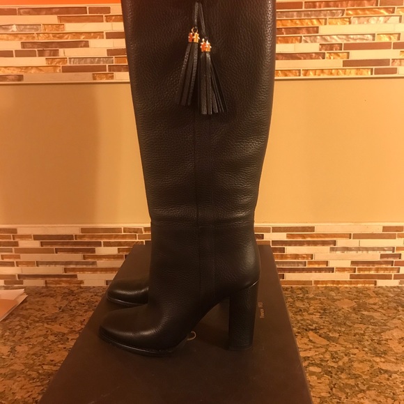 Authentic Gucci Cellarius Soft Nero Leather Boot - Picture 2 of 10